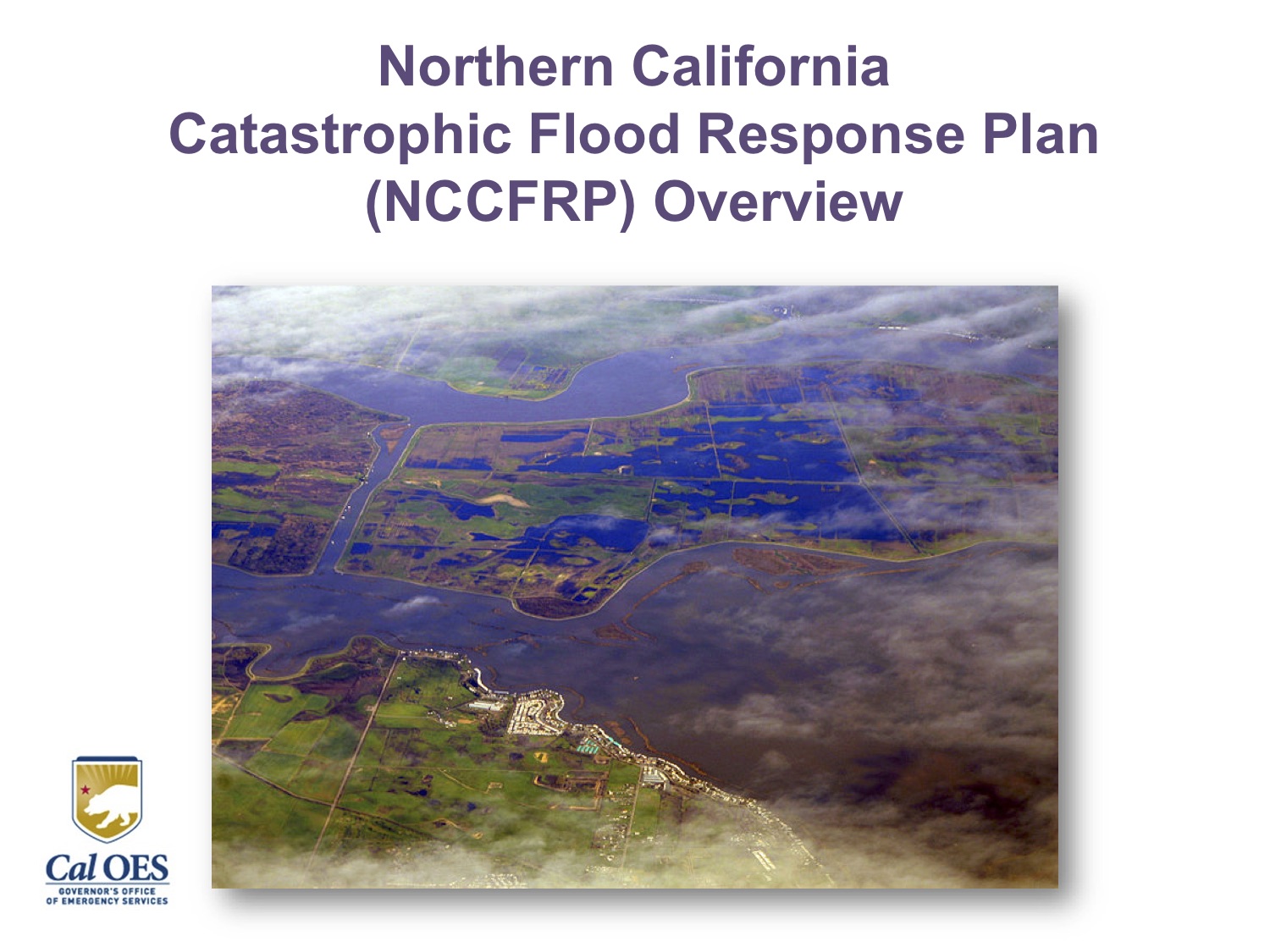 Cal OES Northern California Catastrophic Flood Response Plan