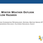 Winter Weather Outlook & Debris Flow Hazards Webinar